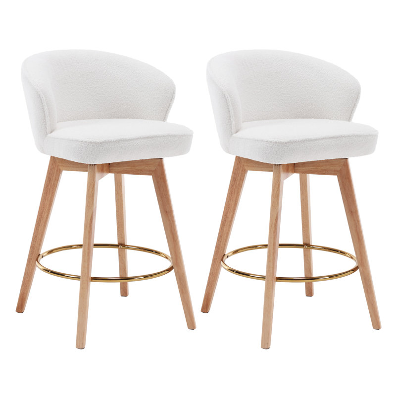 Oliver Kalonice Swivel 26.6" Counter Stool Wayfair